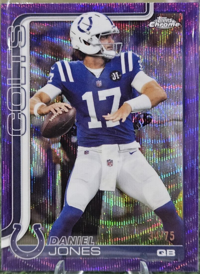 Daniel Jones [Leather Purple] #132
