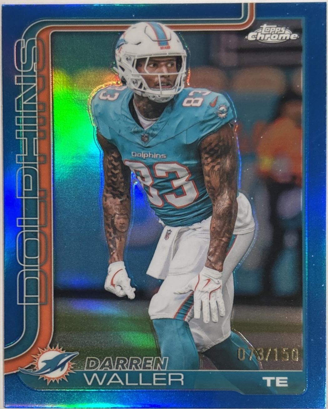 Darren Waller [Blue Refractor] #193
