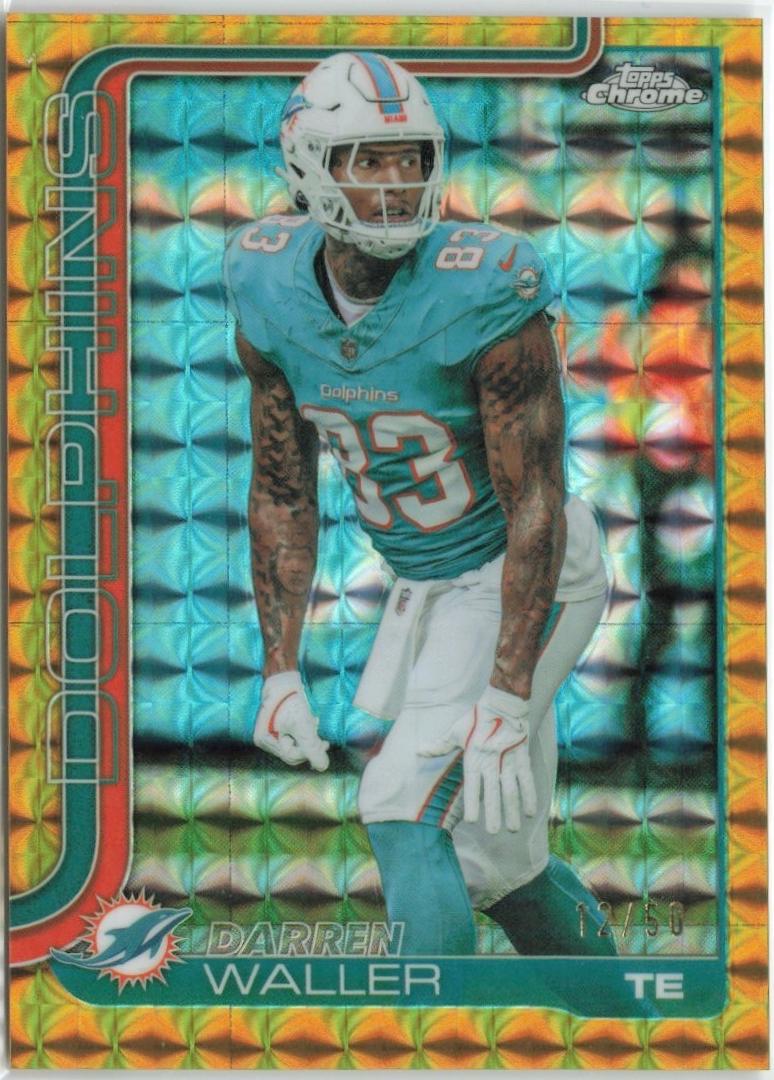 Darren Waller [Gold Geometric Refractor] #193