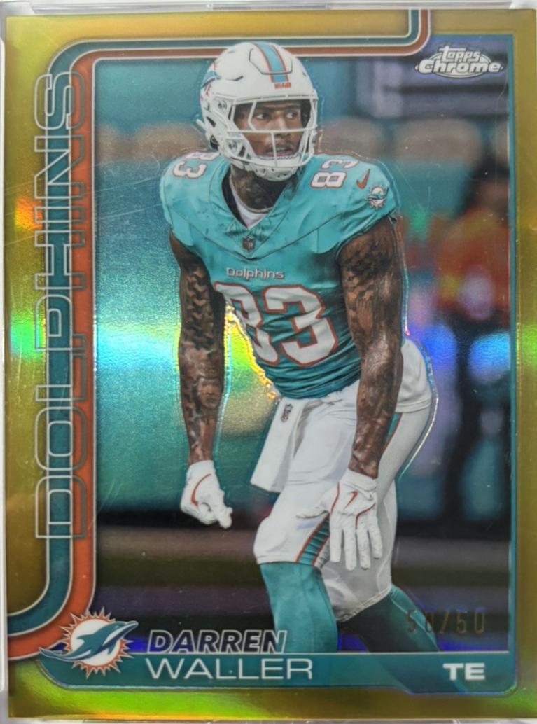 Darren Waller [Gold Refractor] #193