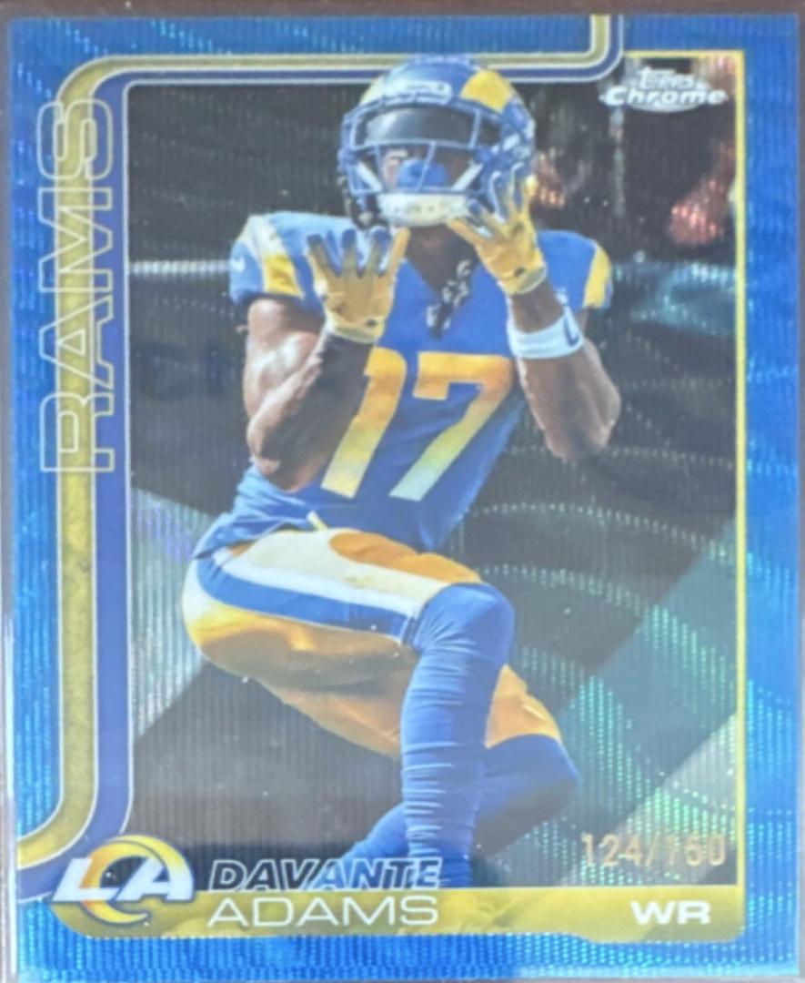 Davante Adams [Blue Refractor] #165