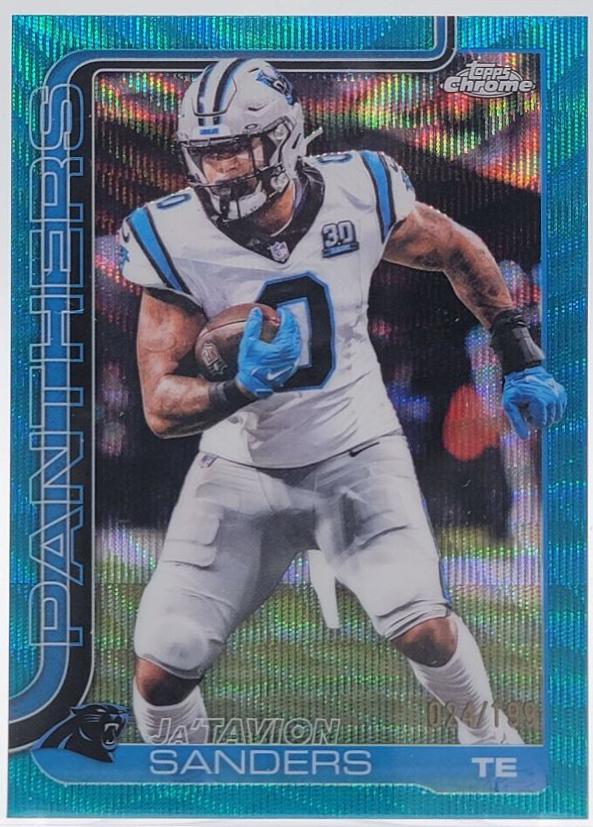 Ja'Tavion Sanders [Aqua Wave Refractor] #45