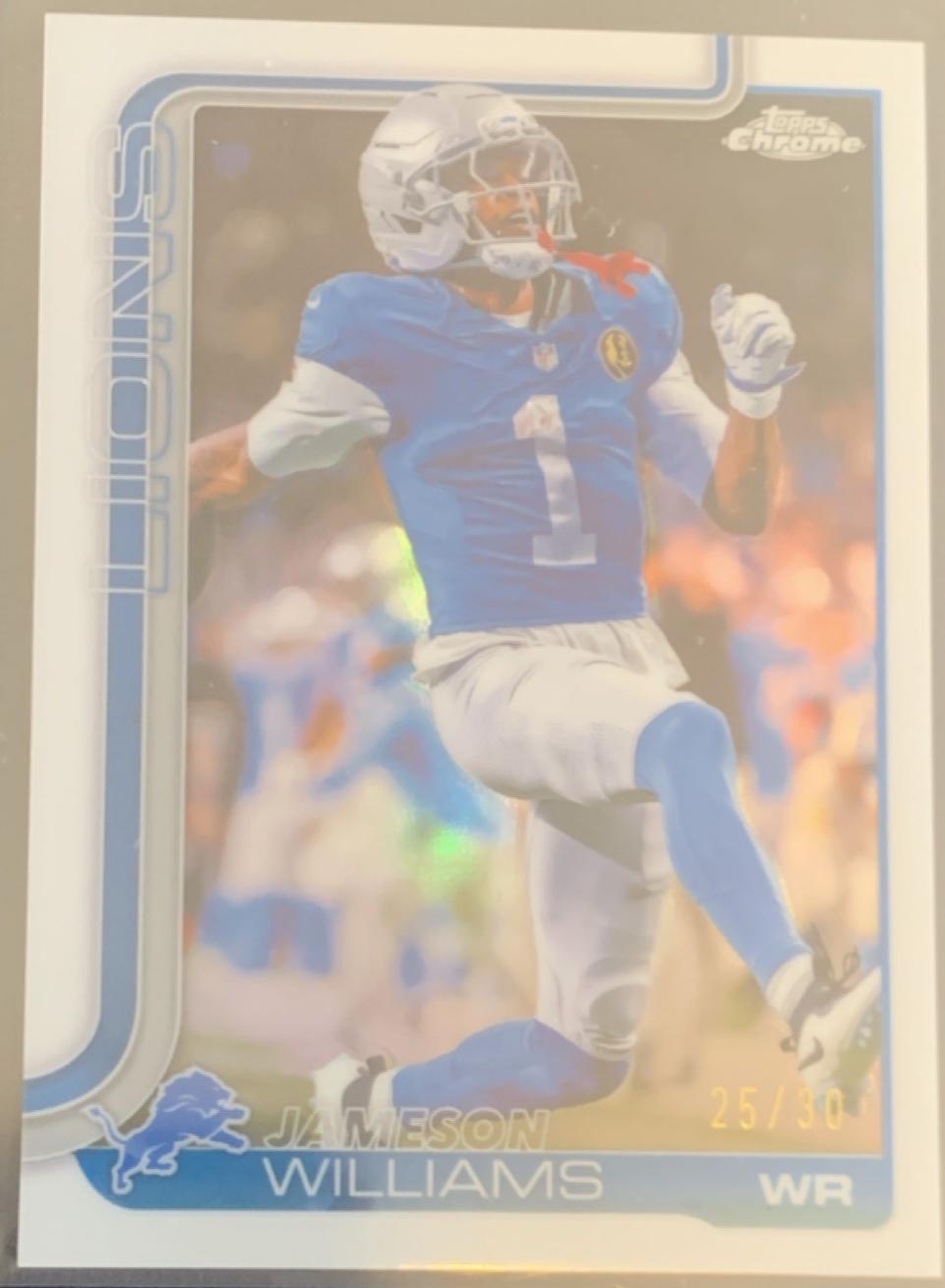 Jameson Williams [White Refractor] #97