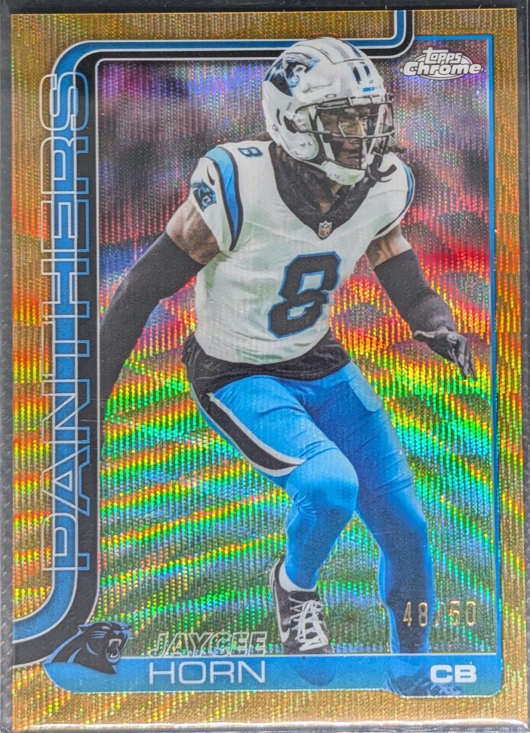 Jaycee Horn [Gold Wave Refractor] #41