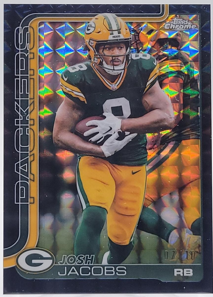 Josh Jacobs [Black Geometric Refractor] #110