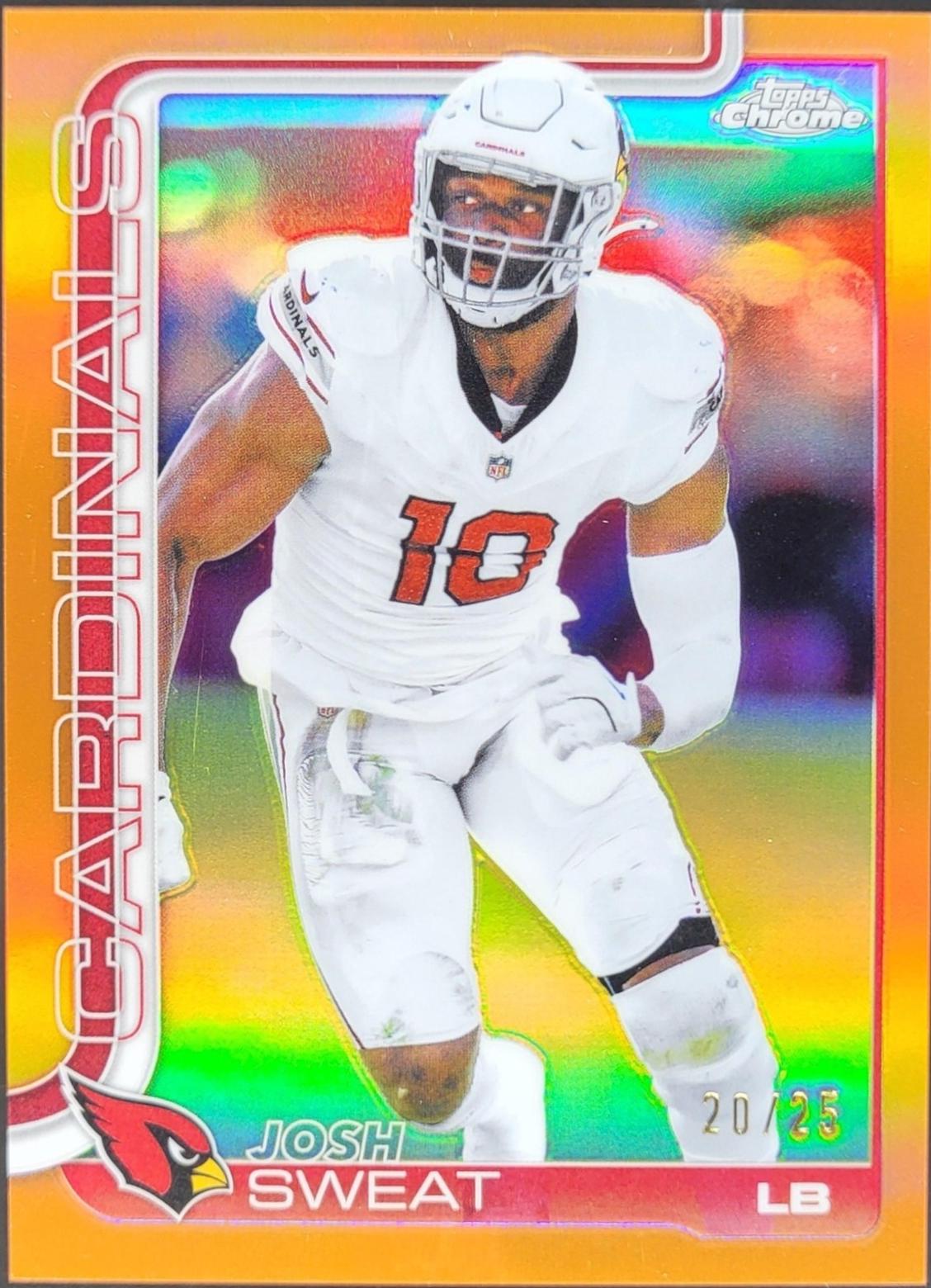 Josh Sweat [Orange Refractor] #10