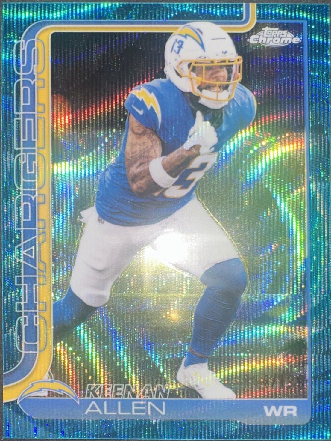 Keenan Allen [Aqua Wave Refractor] #155