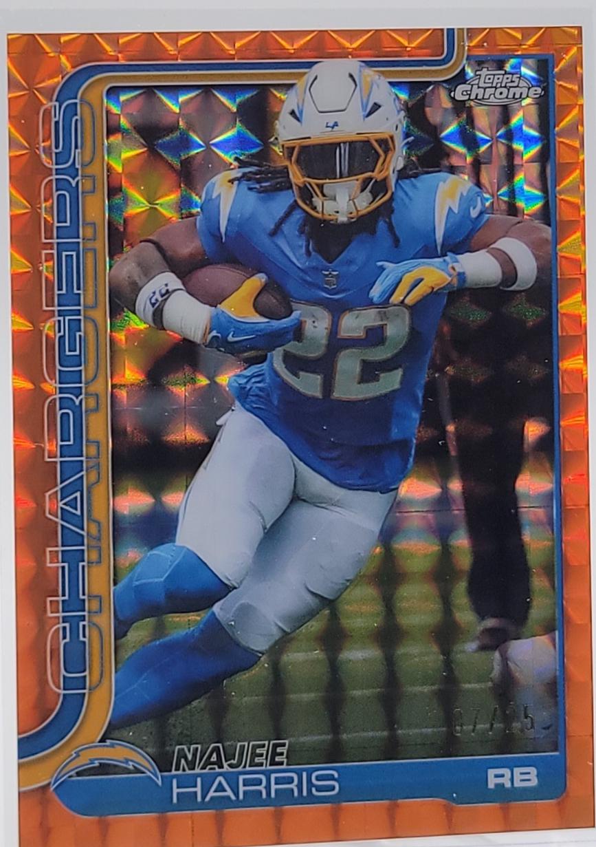 Najee Harris [Orange Geometric Refractor] #161