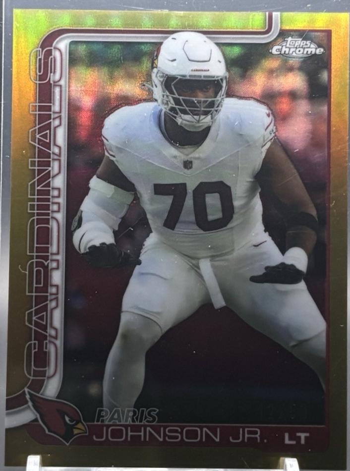 Paris Johnson Jr. [Gold Refractor] #3