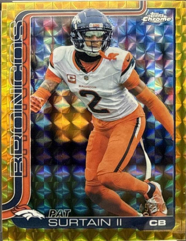Pat Surtain II [Gold Refractor] #93