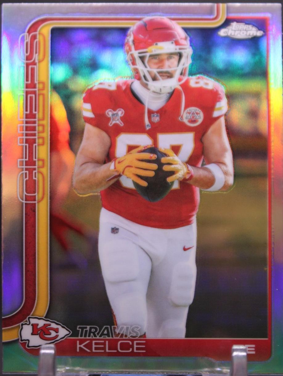 Travis Kelce [Topps Refractor] #150