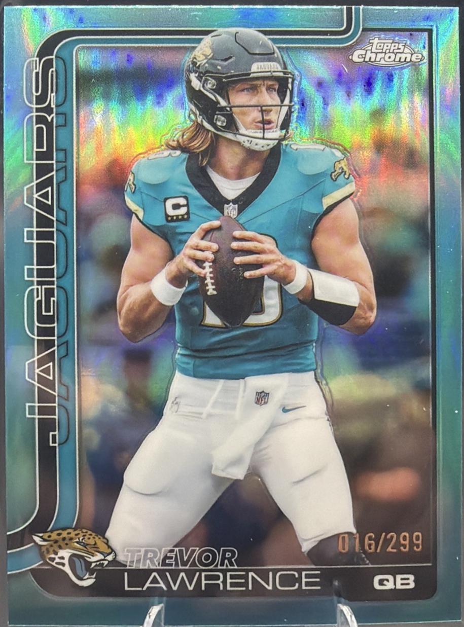 Trevor Lawrence [Aqua Refractor] #138
