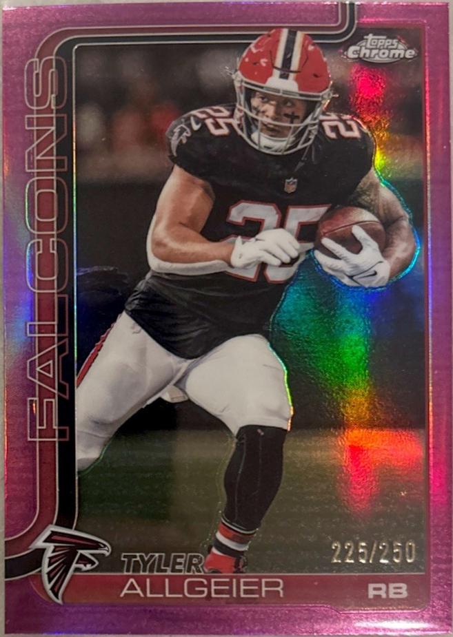 Tyler Allgeier [Pink Refractor] #17