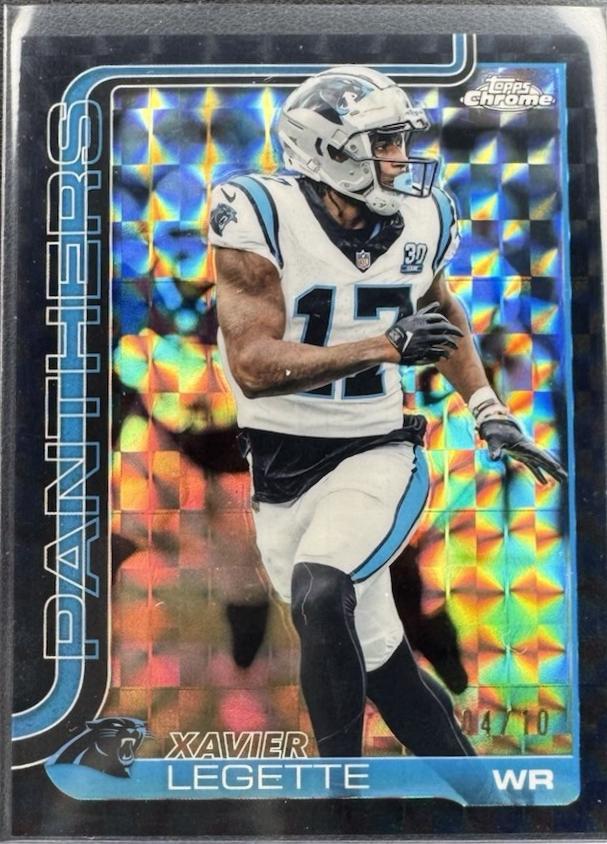 Xavier Legette [Black Refractor] #38