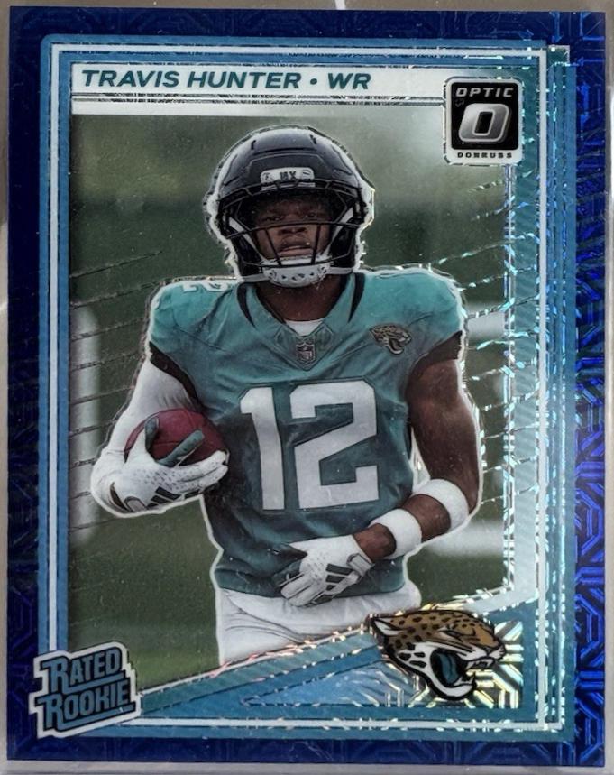 Travis Hunter [Blue Mojo] #201