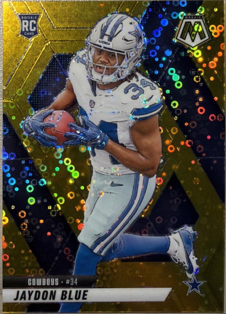 Jaydon Blue [Mosaic No Huddle Gold] #320