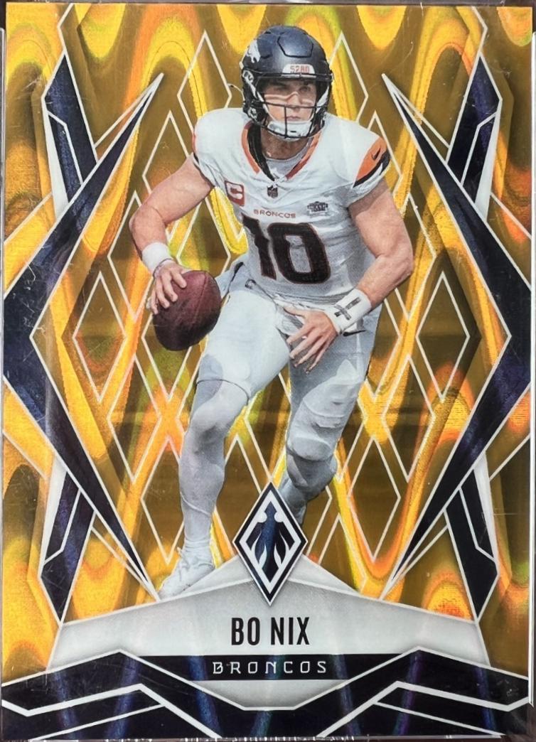 Bo Nix [Gold Lava] #83