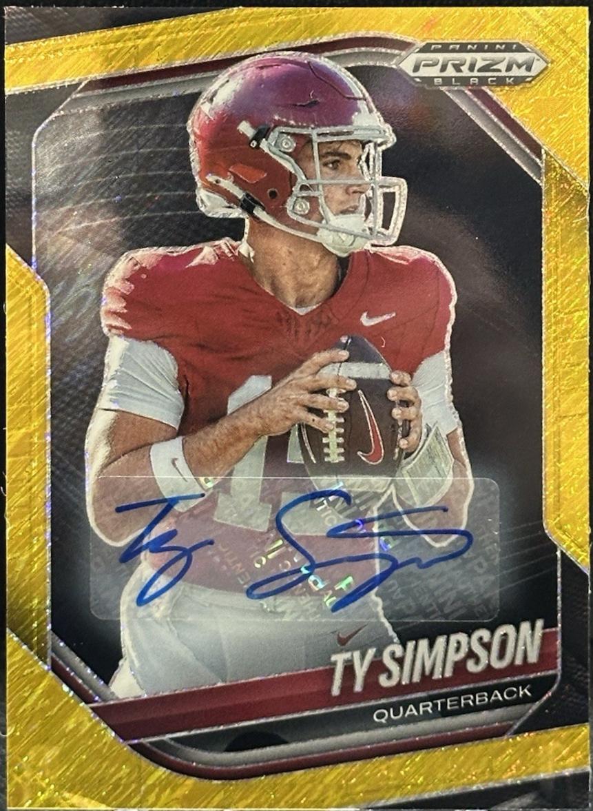 Carl Pickens [Black Shimmer Autograph] #152
