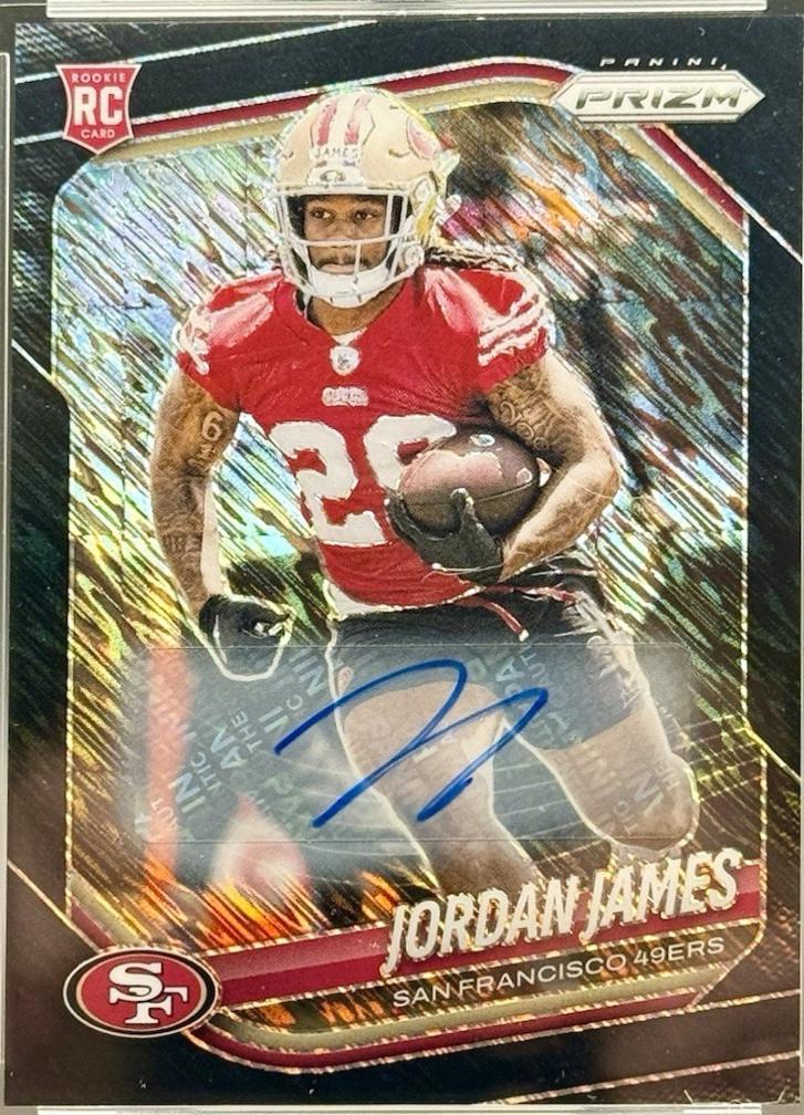 Jordan James [Autograph Black Shimmer] #323