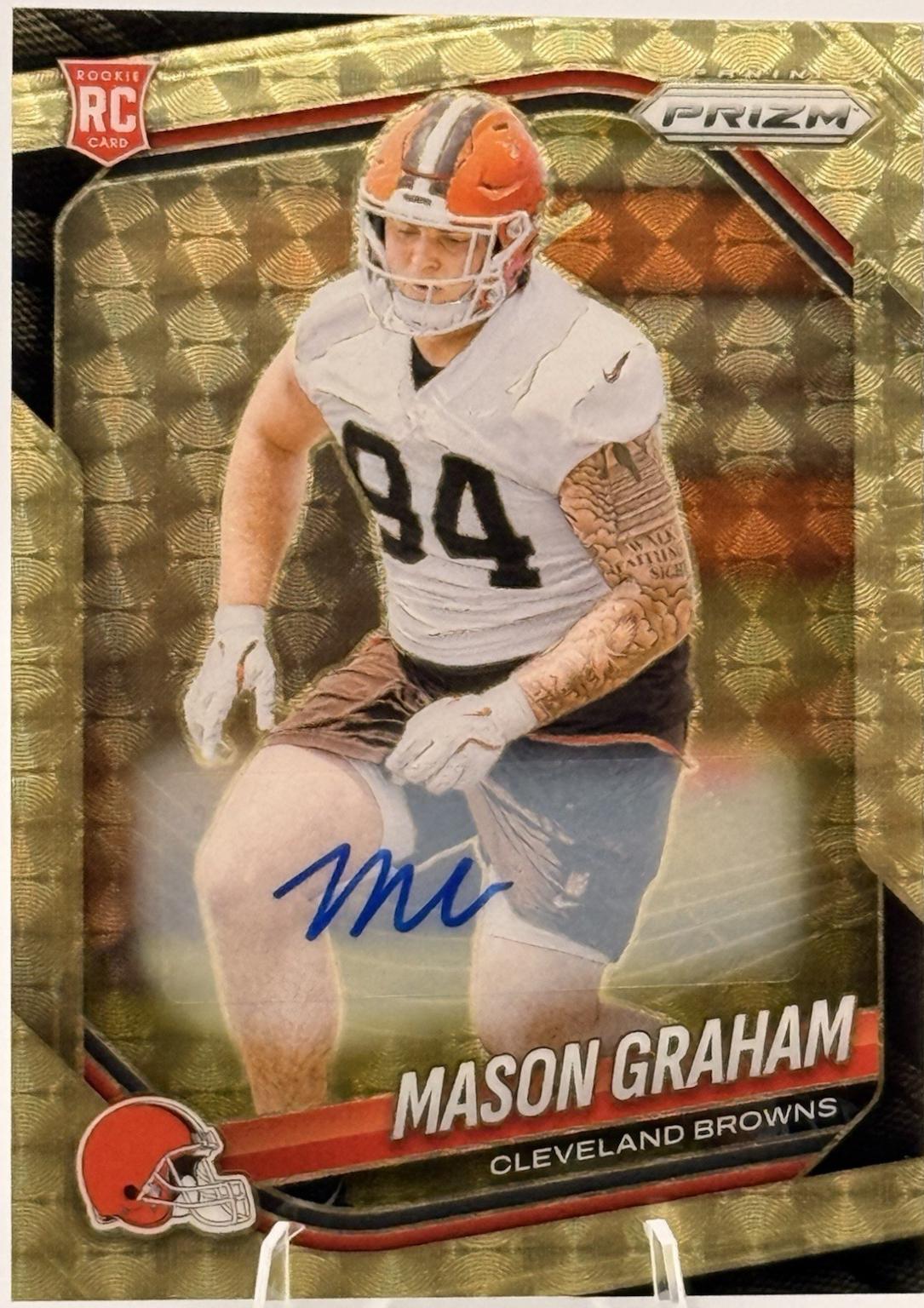 Mason Graham [Autograph Gold Vinyl] #354