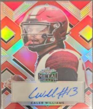 Caleb Williams [Red Prismatic] #BA-CW1