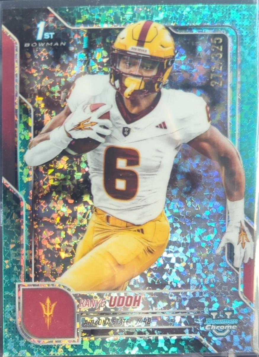 Kanye Udoh [Aqua Mini-Diamond Refractor] #185