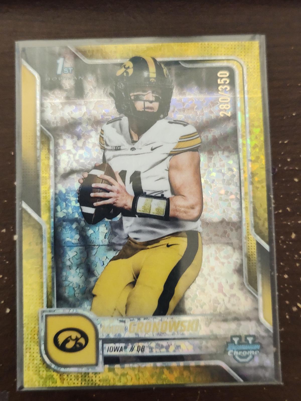 Mark Gronowski [Yellow Mini-Diamond Refractor] #127