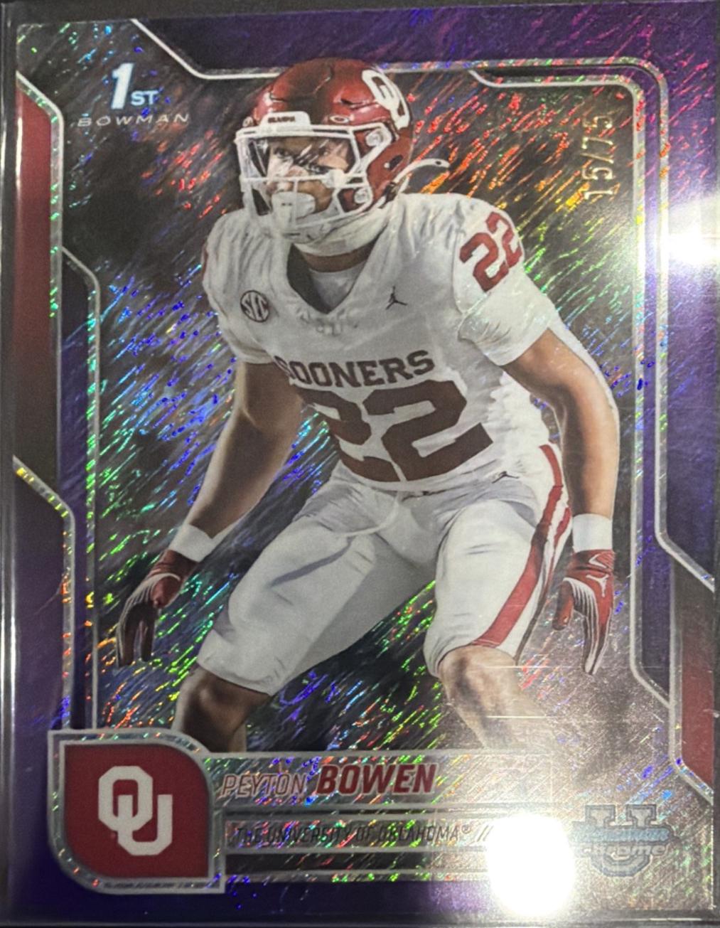 Peyton Bowen [Purple Refractor] #111