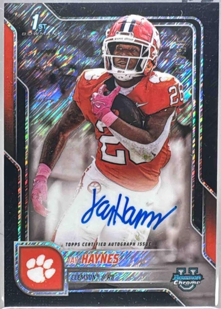 Jay Haynes [Black Shimmer Refractor] #BCA-JHA