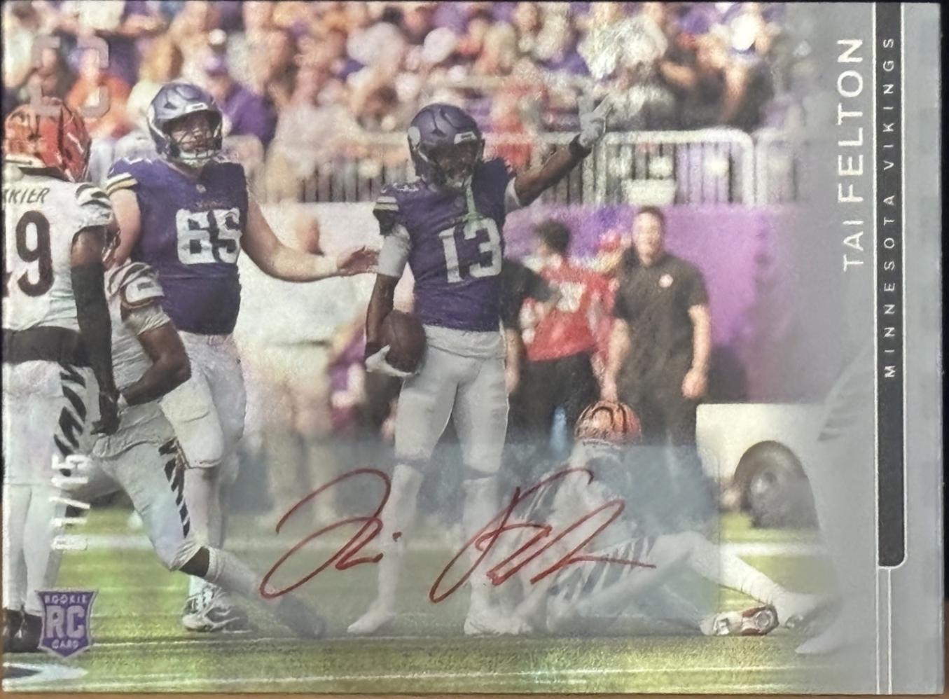 Tai Felton [Silver Rookie Autograph] #179