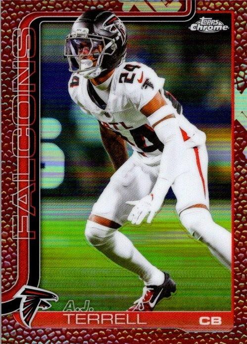 A.J. Terrell [Leather Refractor] #19