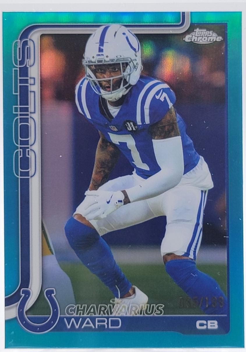 Charvarius Ward [Aqua Refractor] #129