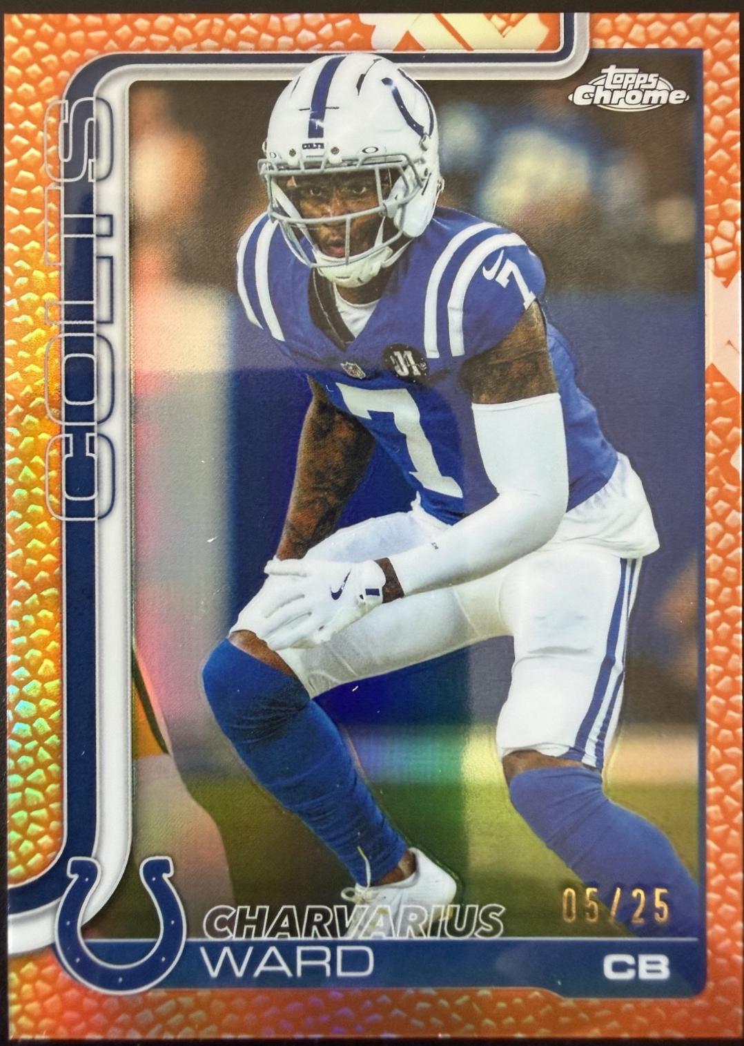 Charvarius Ward [Orange Refractor] #129