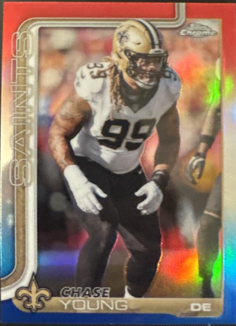 Chase Young [Red White Blue Refractor] #220