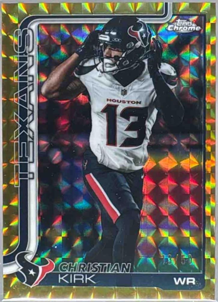 Christian Kirk [Gold Geometric Refractor] #117
