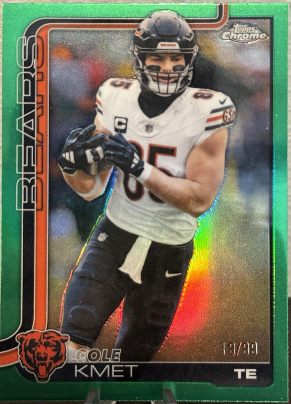 Cole Kmet [Green Refractor] #51