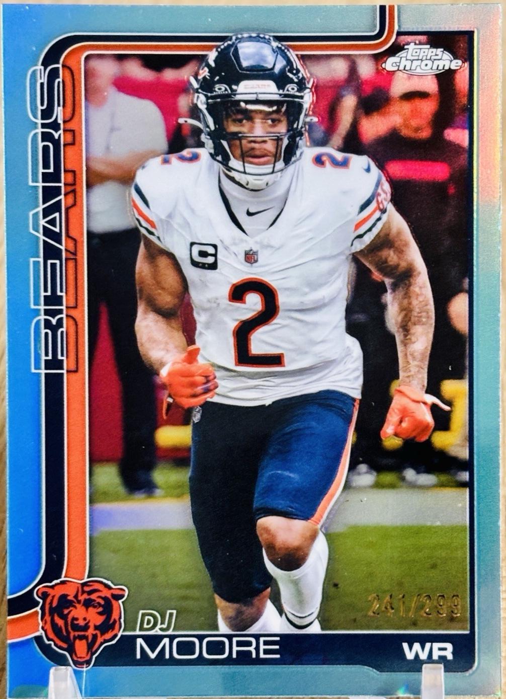 DJ Moore [Teal Refractor] #48