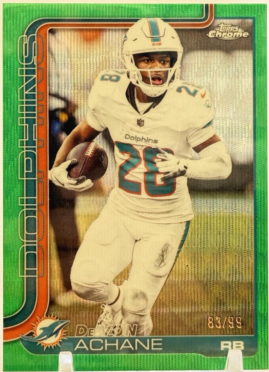 De'Von Achane [Green Wave Refractor] #188
