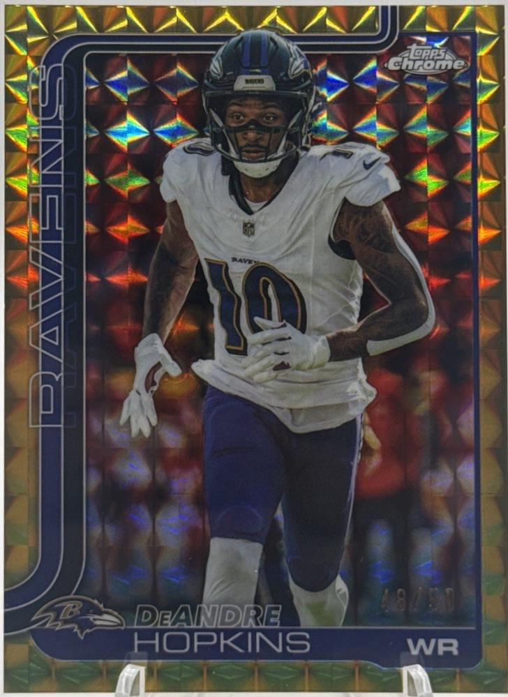 DeAndre Hopkins [Gold Geometric Refractor] #20