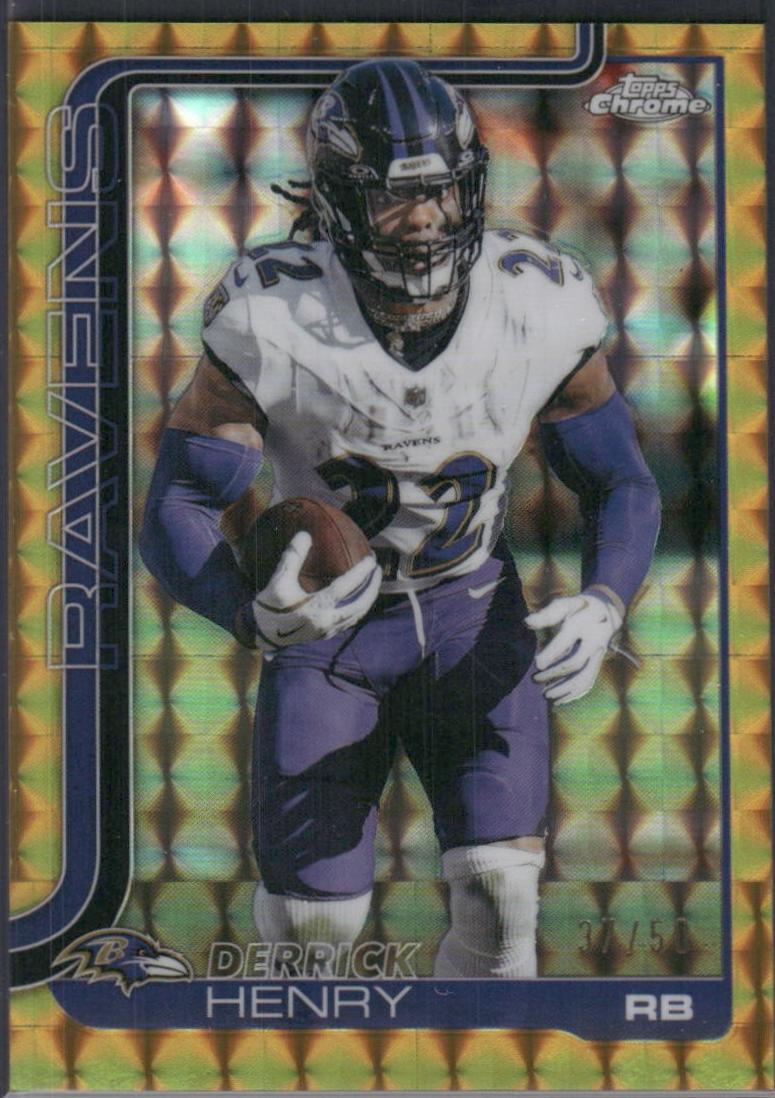 Derrick Henry [Gold Geometric Refractor] #25
