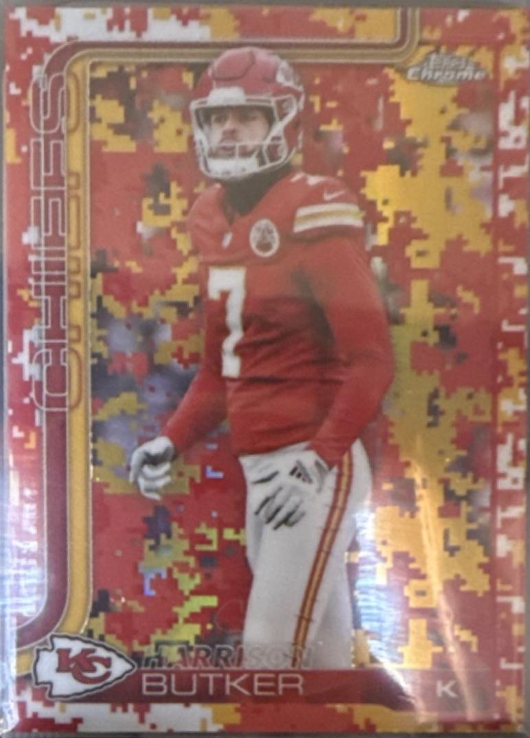 Harrison Butker [Topps Refractor] #151