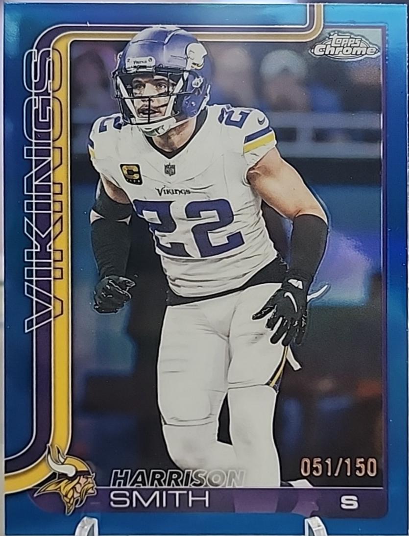 Harrison Smith [Blue Refractor] #204