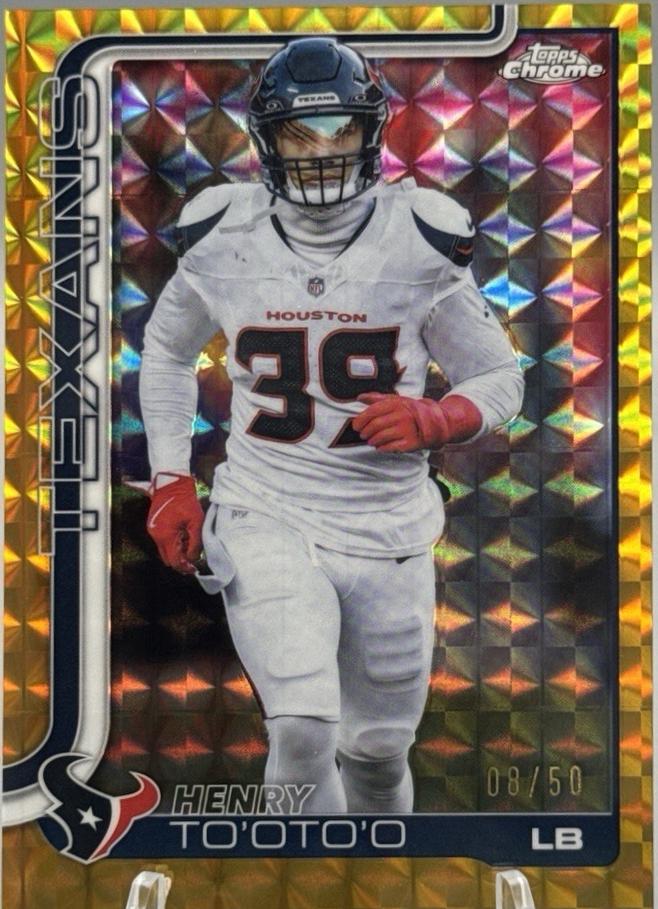 Henry To'oTo'o [Gold Geometric Refractor] #122