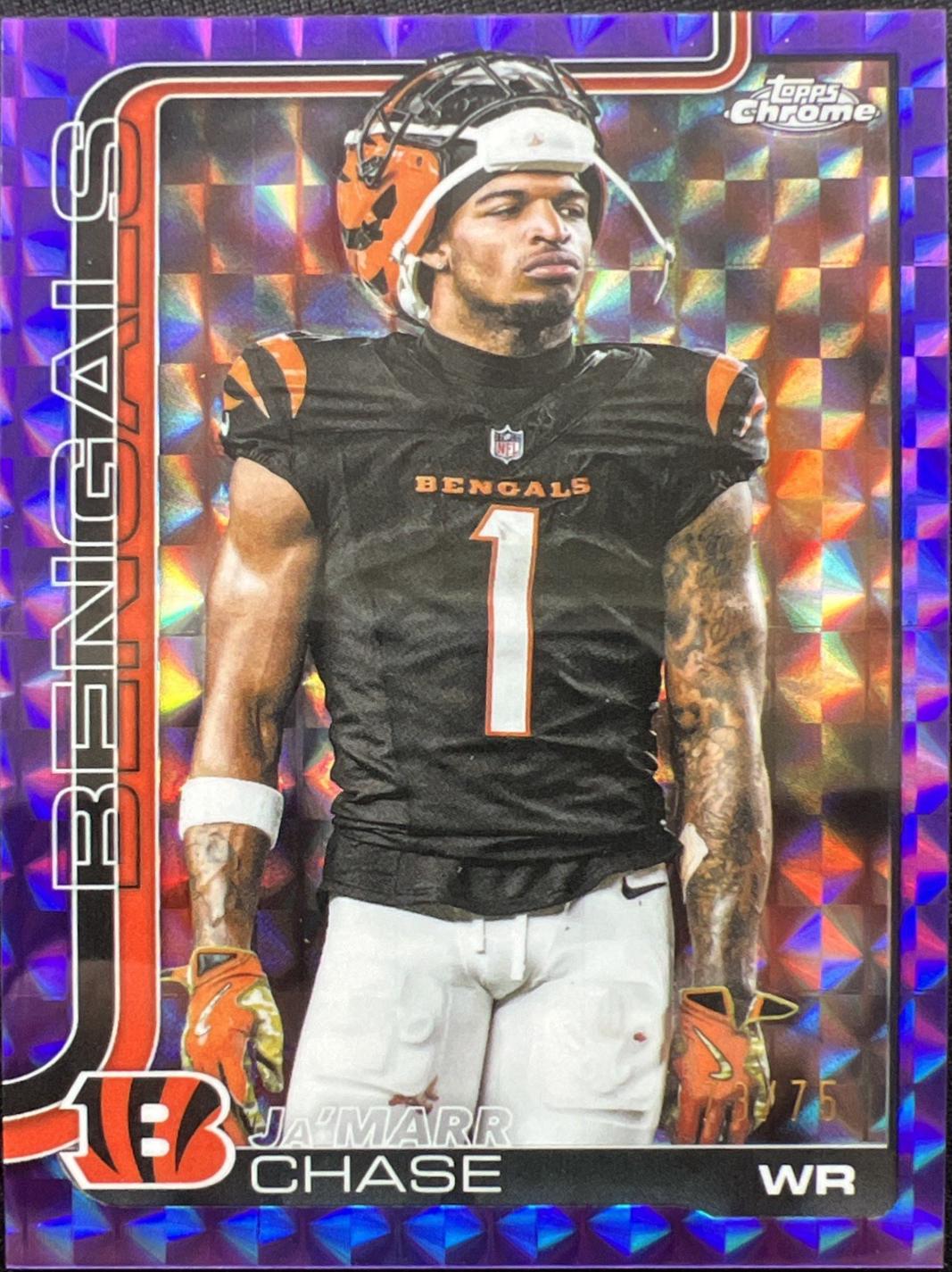 Ja'Marr Chase [Purple Refractor] #58