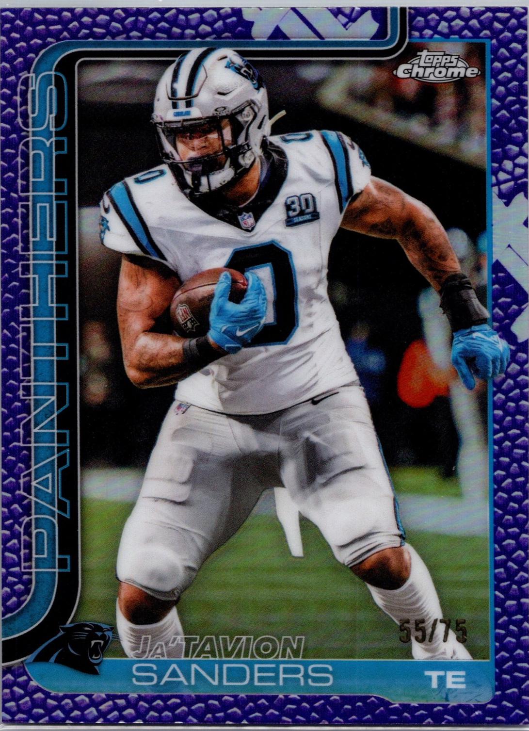 Ja'Tavion Sanders [Leather Purple] #45