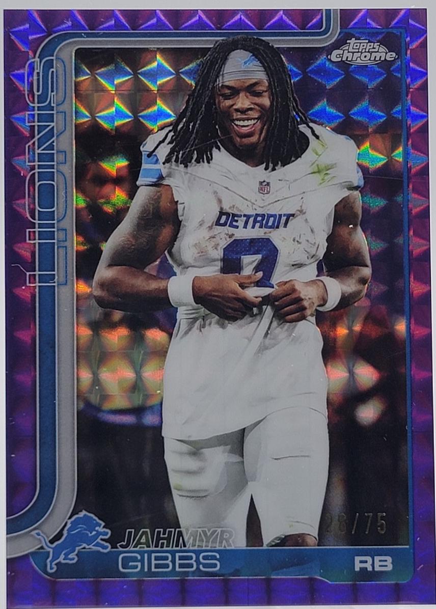 Jahmyr Gibbs [Purple Refractor] #101