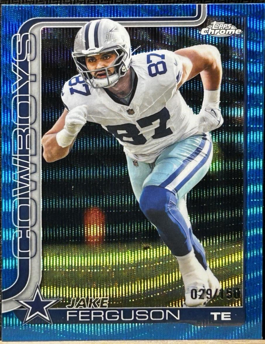 Jake Ferguson [Blue Wave Refractor] #75