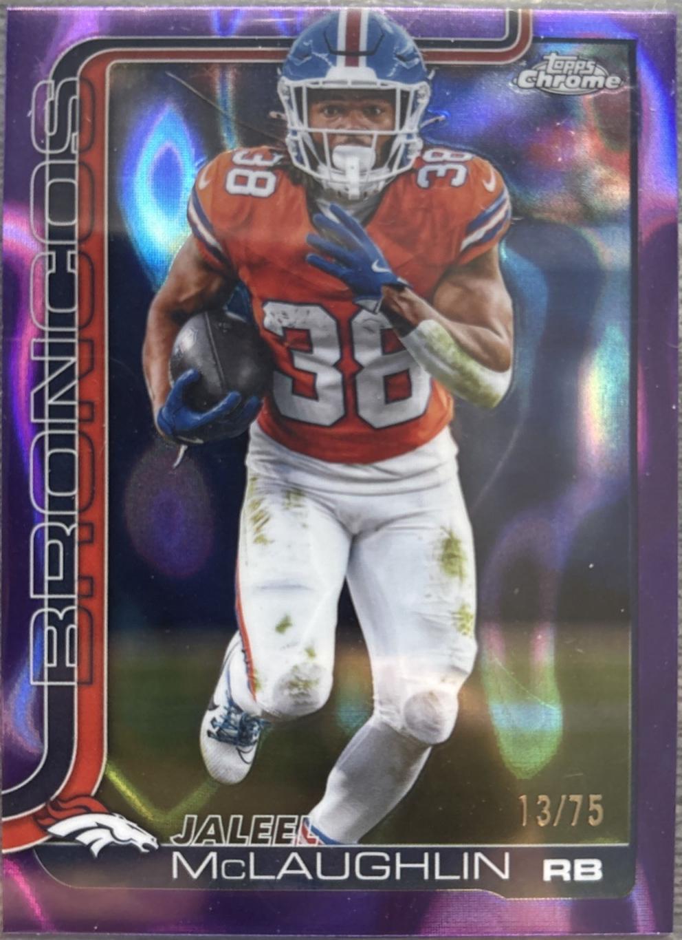 Jaleel McLaughlin [Purple Wave Refractor] #90