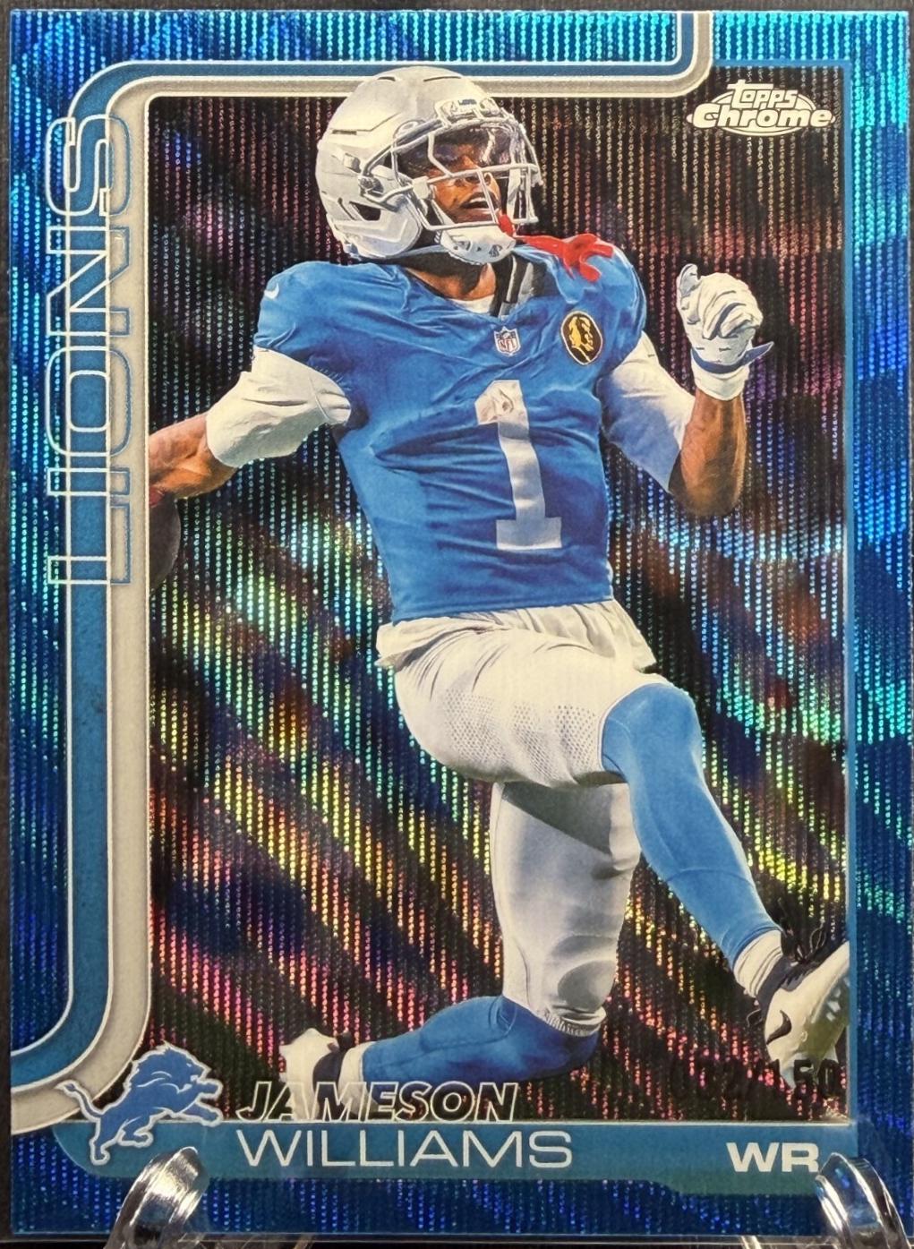 Jameson Williams [Blue Wave Refractor] #97