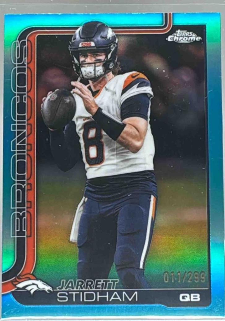 Jarrett Stidham [Teal Refractor] #89